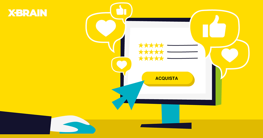 Le recensioni sono molto importanti per comunicare l'affidabilità di un e-commerce