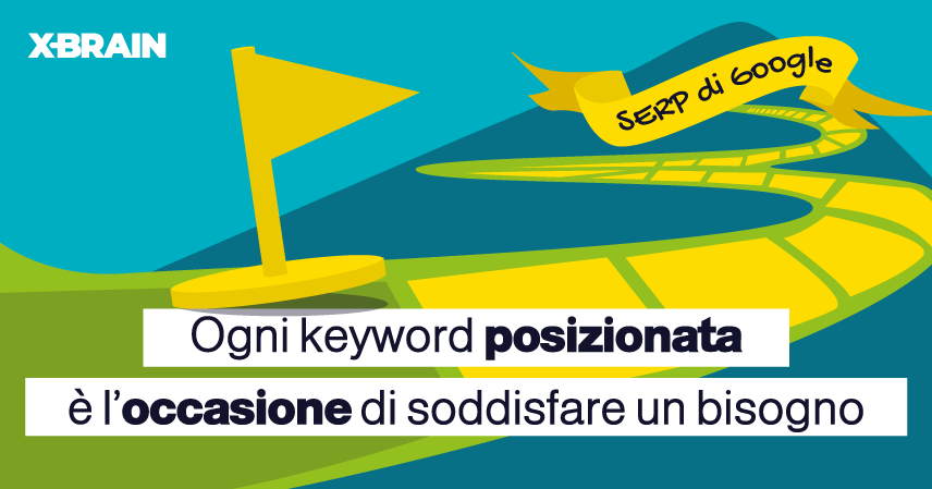 Ogni keyword posizionata è l'occasione di soddisfare un bisogno