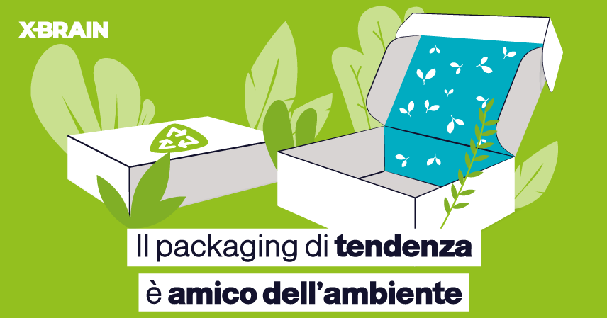 il packaging di tendenza è amico dell'ambiente