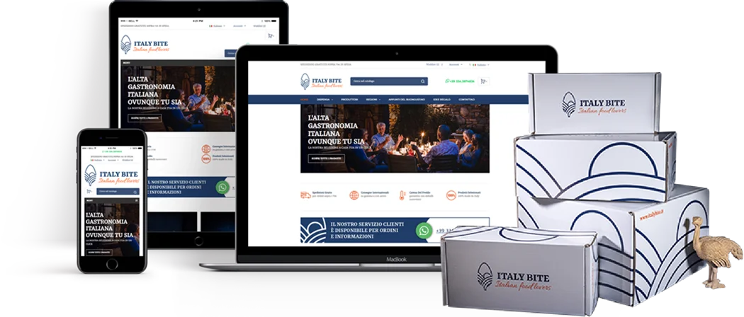 Agenzia e-commerce settore alimentare